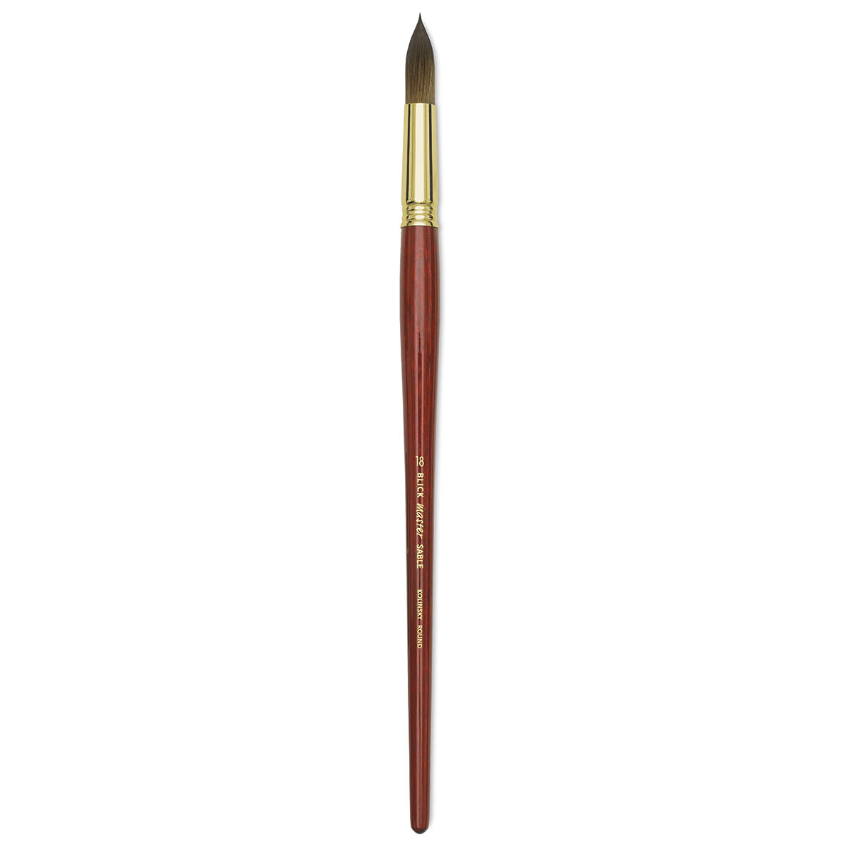 Blick Master Kolinsky Sable Brush - Round, Long Handle, Size 18
