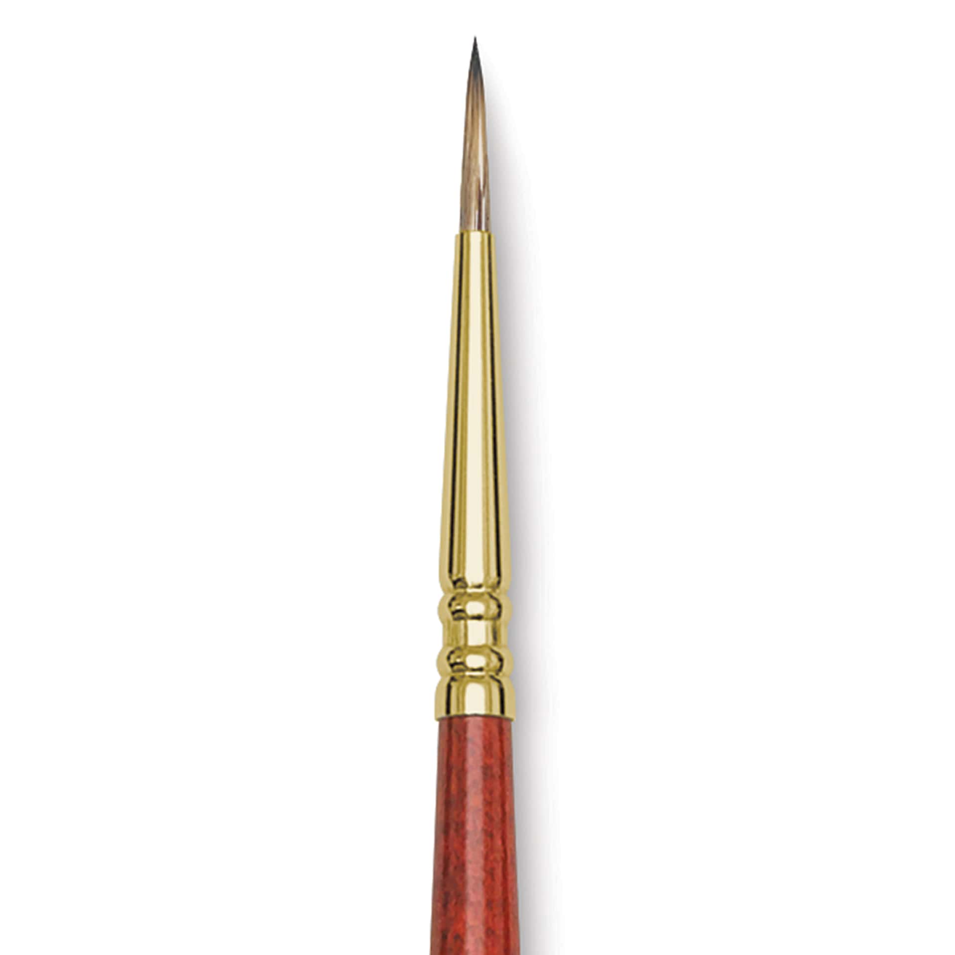 Blick Master Synthetic Brush - Round, Long Handle, Size 2, close-up