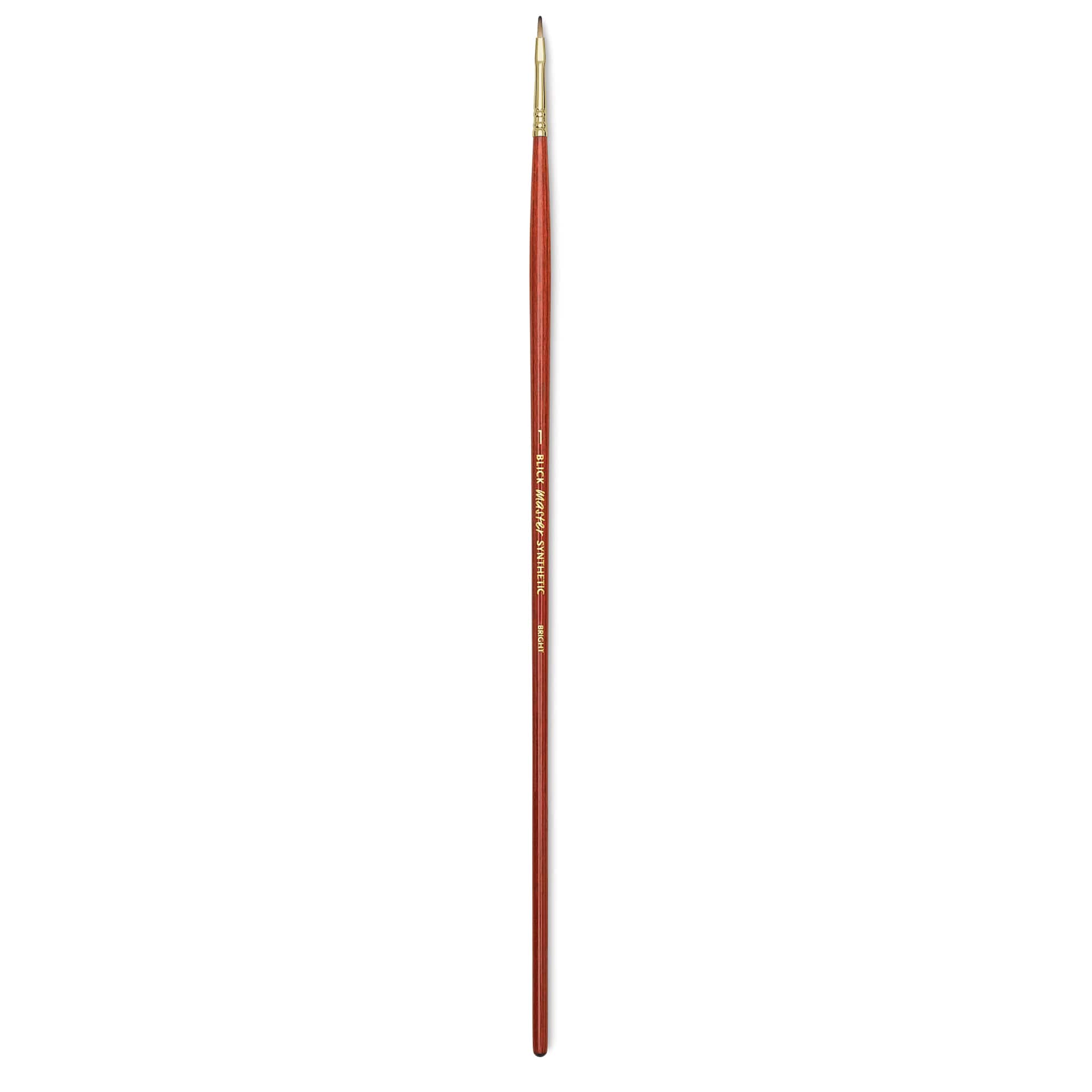 Blick Master Synthetic Brush - Bright, Long Handle, Size 1