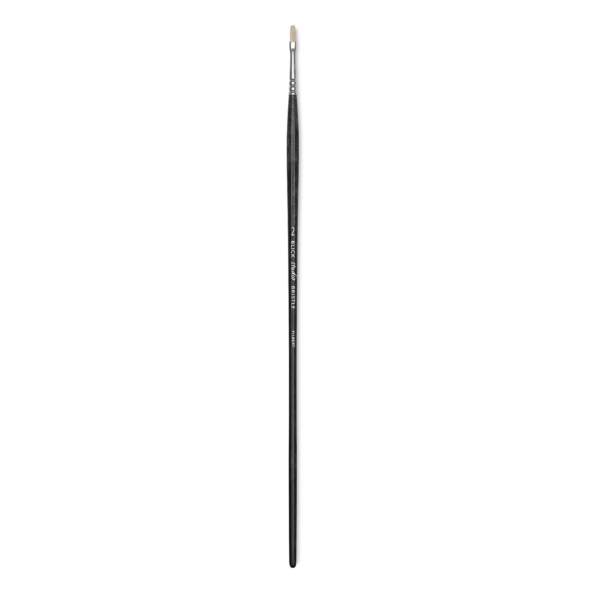 Blick Studio Bristle Brush - Filbert, Long Handle, Size 2