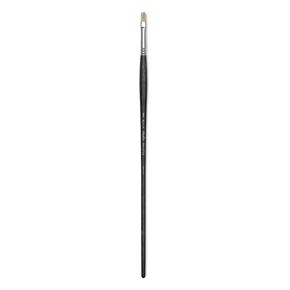 Blick Studio Bristle Brush - Bright, Long Handle, Size 8