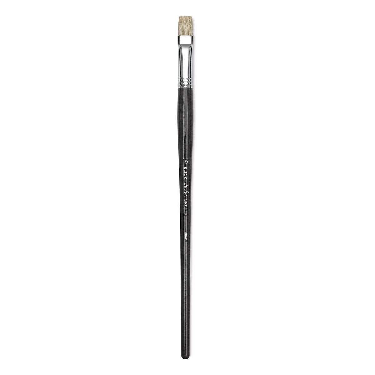 Blick Studio Bristle Brush - Bright, Long Handle, Size 16