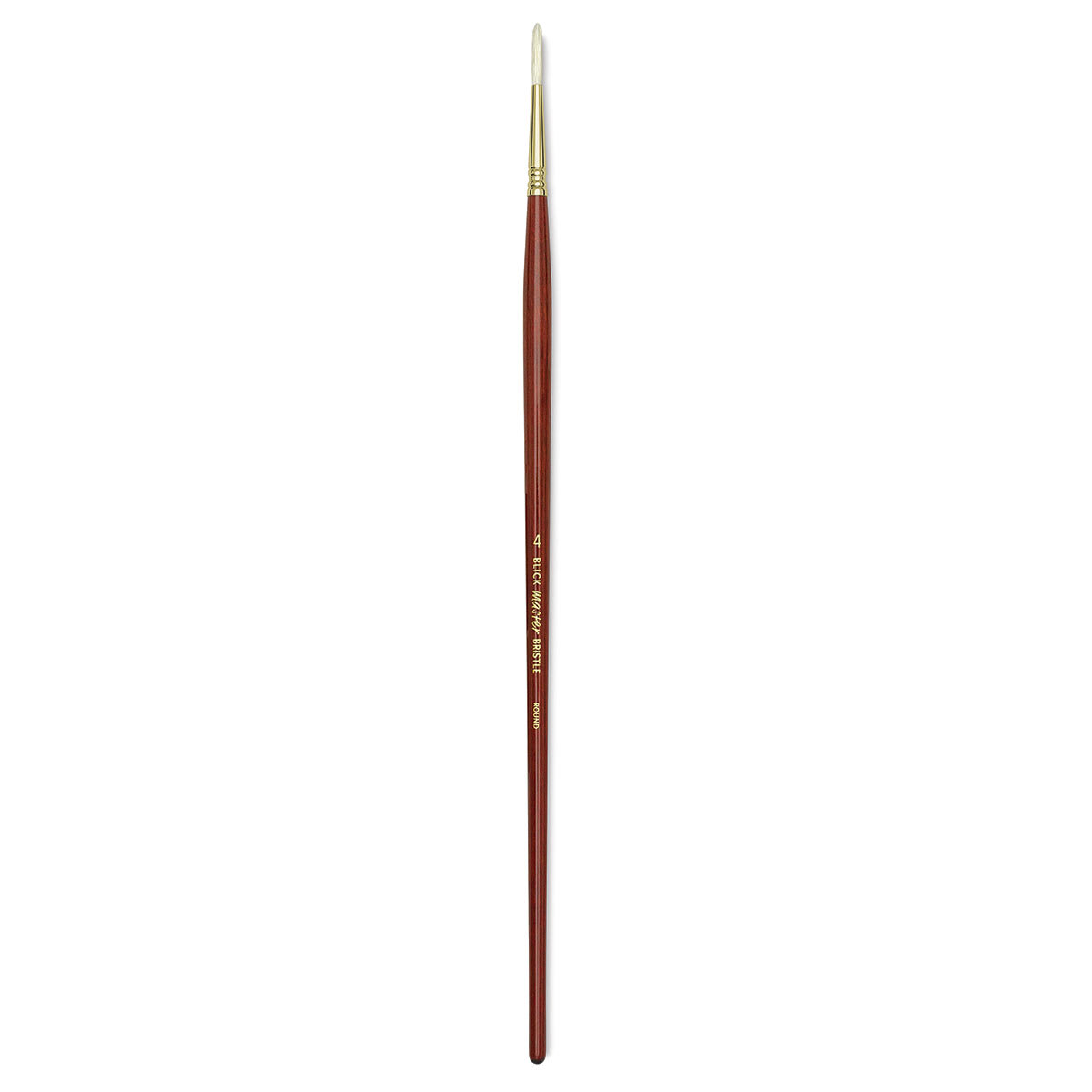Blick Master Bristle Brush - Round, Long Handle, Size 4