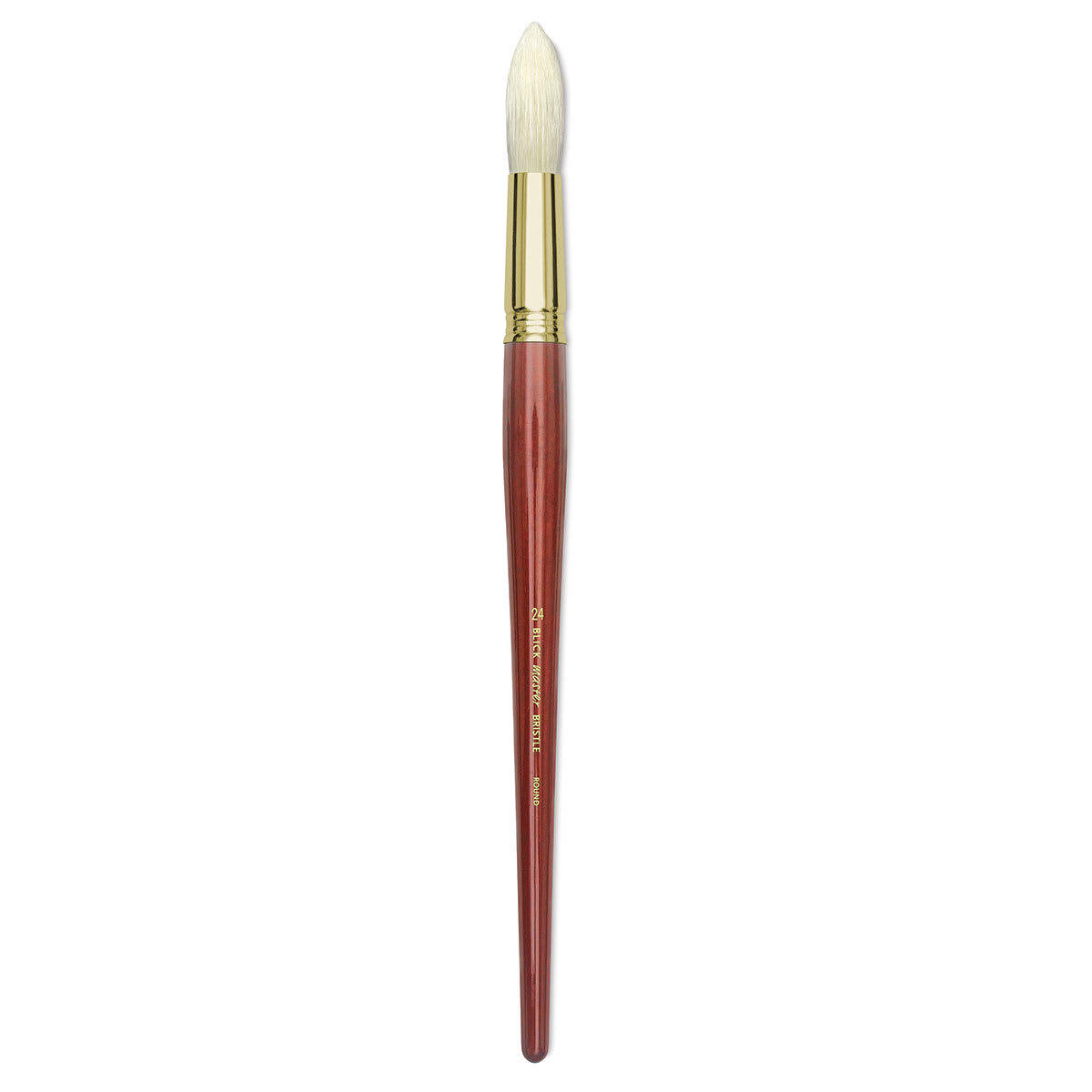 Blick Master Bristle Brush - Round, Long Handle, Size 24