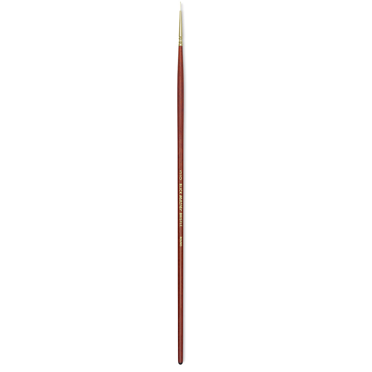 Blick Master Bristle Brush - Round, Long Handle, Size 3/0