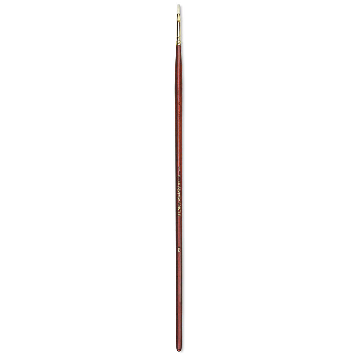 Blick Master Bristle Brush - Flat, Long Handle, Size 1