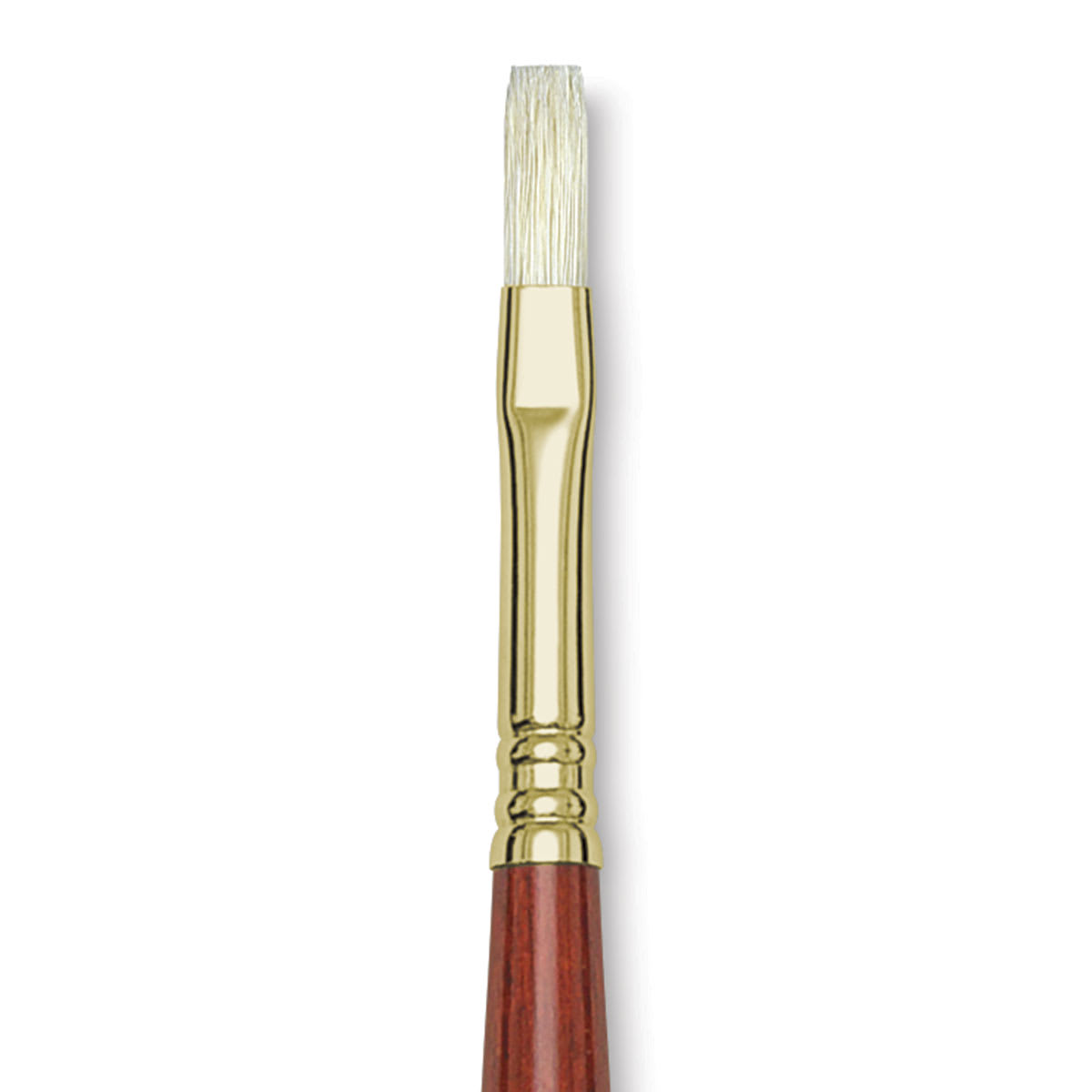 Blick Master Bristle Brush - Flat, Long Handle, Size 6 close up