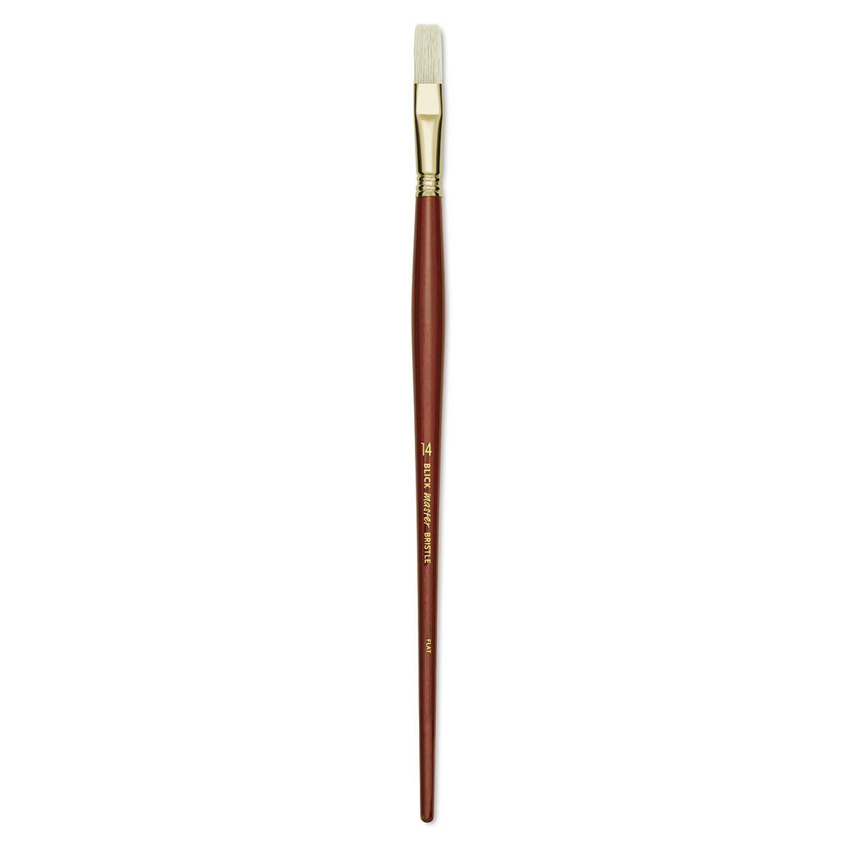 Blick Master Bristle Brush - Flat, Long Handle, Size 14