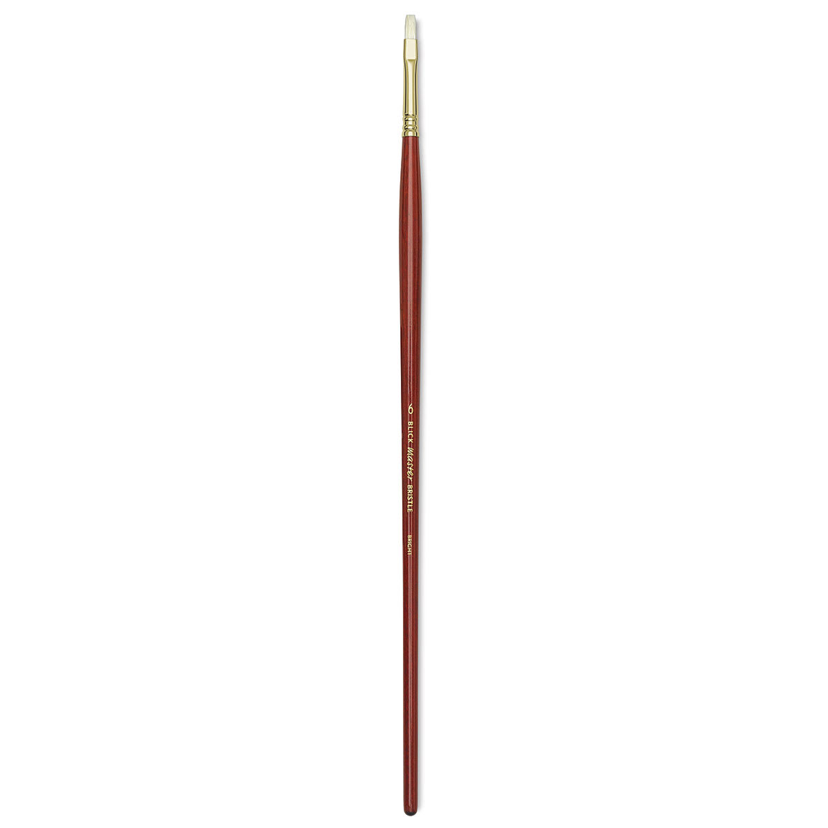 Blick Master Bristle Brush - Bright, Long Handle, Size 6