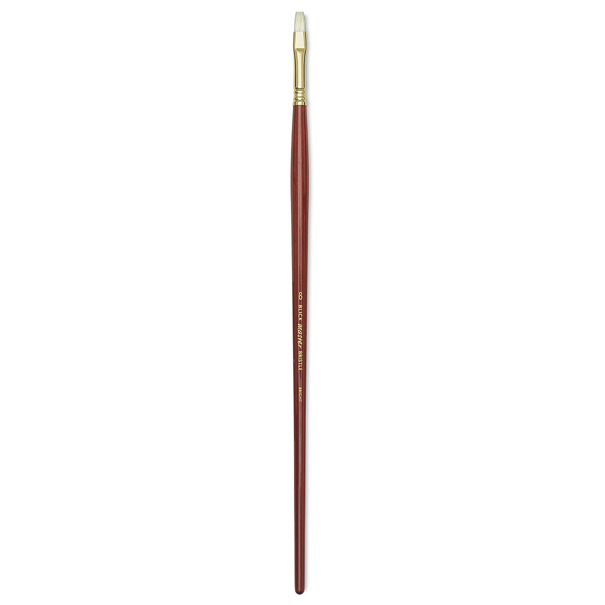 Blick Master Bristle Brush - Bright, Long Handle, Size 8