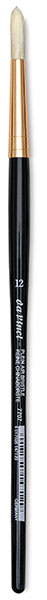 Da Vinci Plein Air Bristle Brushes - Round Brush shown upright
