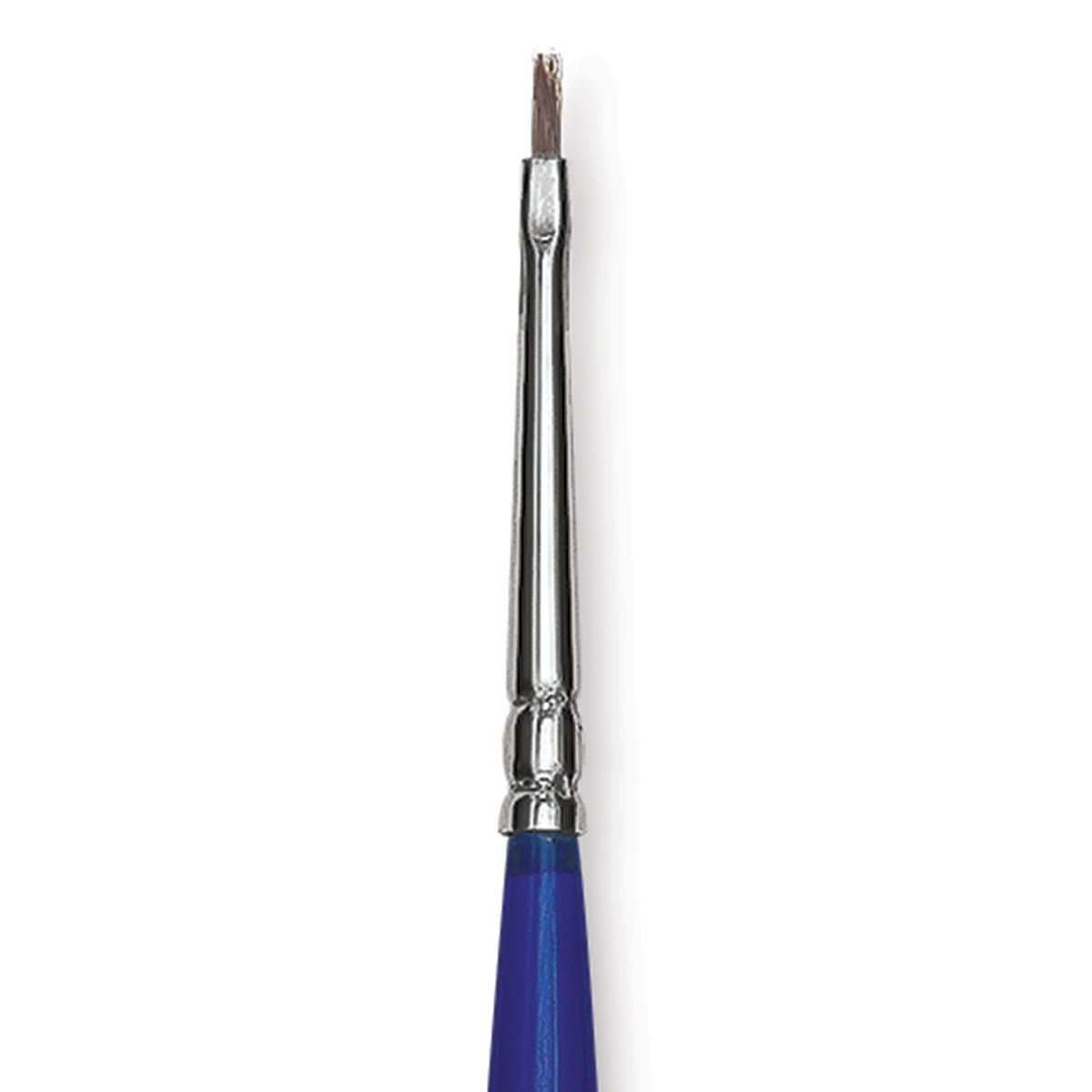 Blick Scholastic Red Sable Brush - Bright, Long Handle, Size 0 close up