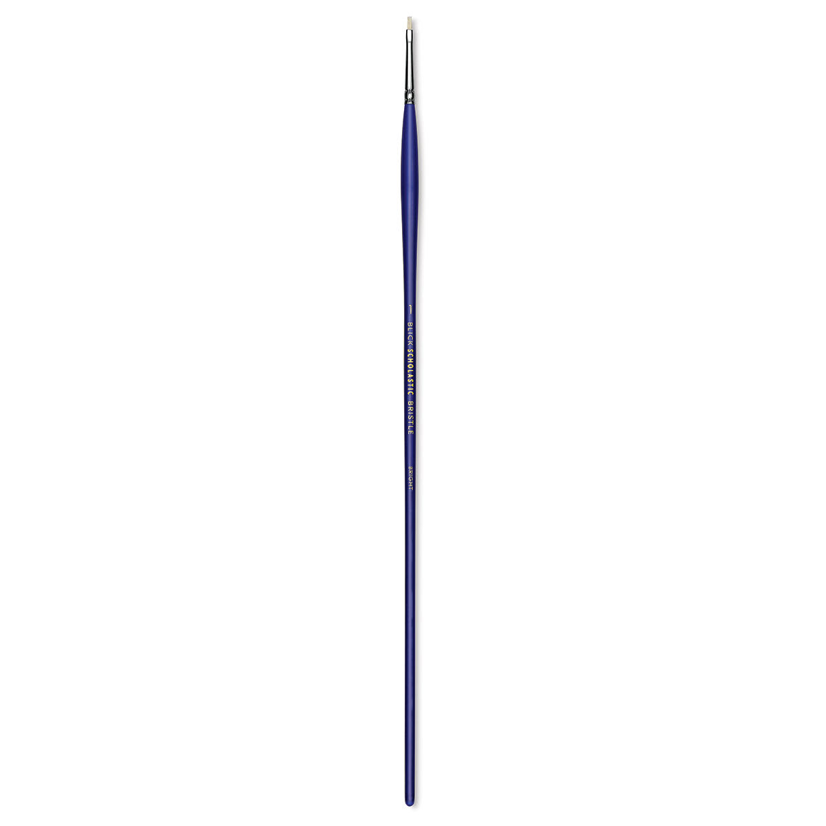 Blick Scholastic White Bristle Brush - Bright, Size 1