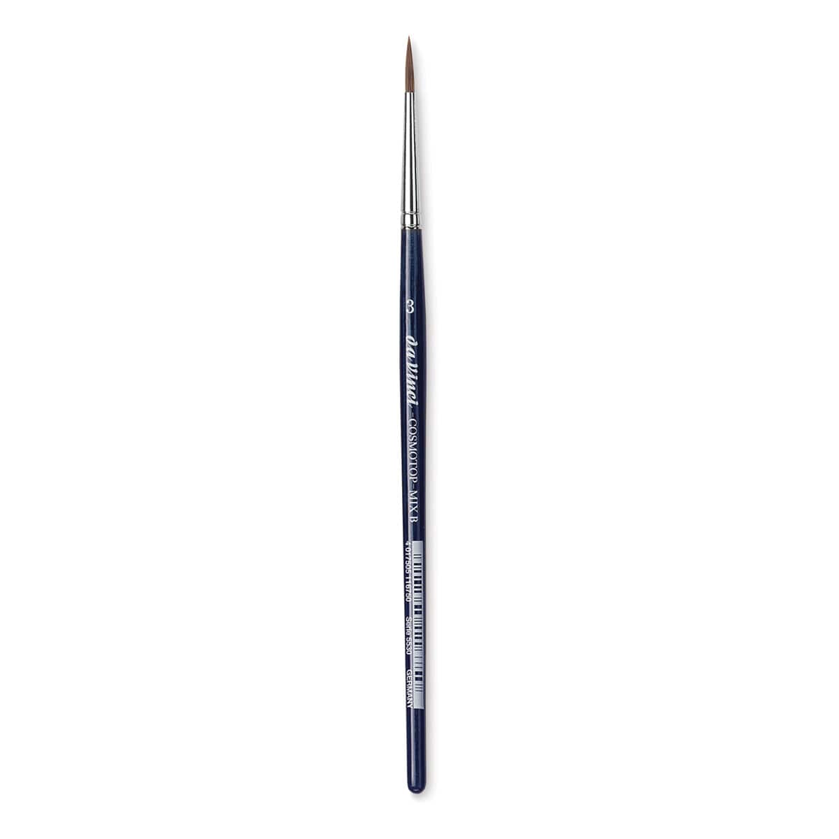 Da Vinci Cosmotop Sable Mix B Brush - Round, Short Handle, Size 3