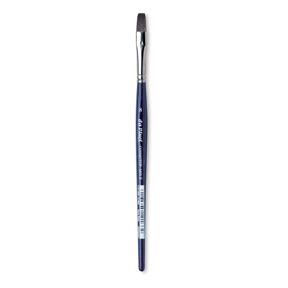 Da Vinci Sable Mix Brush - Flat Wash, Short Handle, Size 8