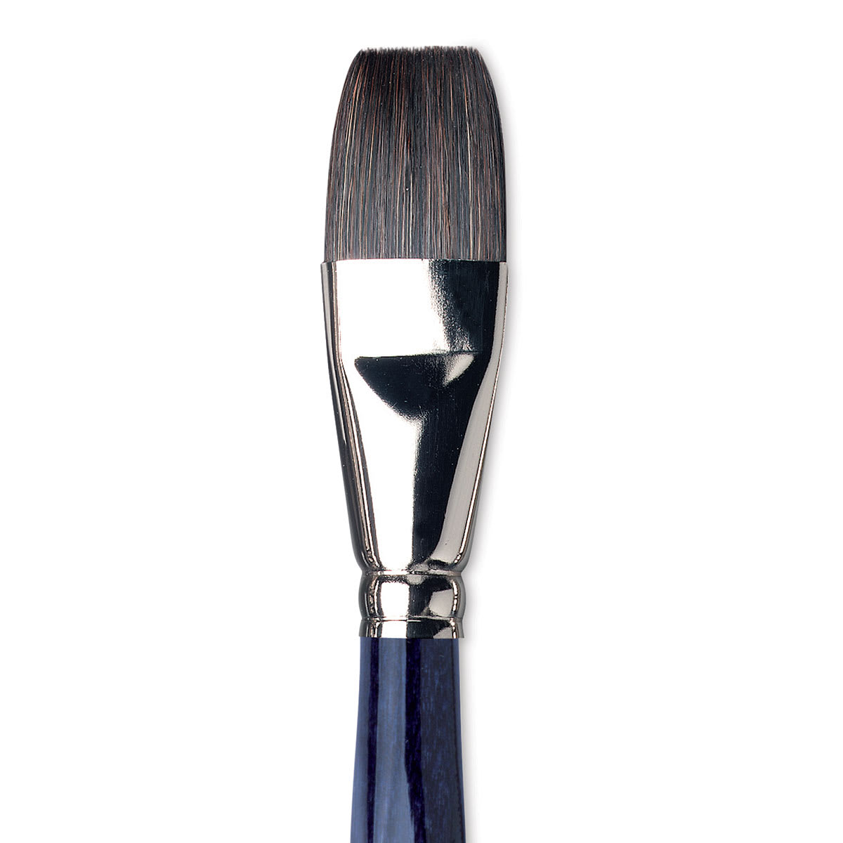 Da Vinci Sable Mix Brush - Flat Wash, Short Handle, Size 20 close up