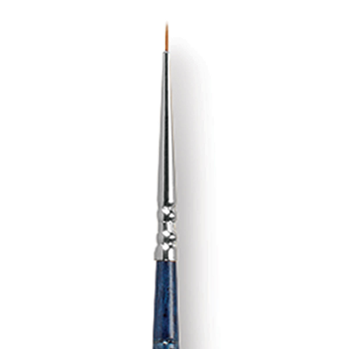 Escoda Optimo Kolinsky Sable Brush - Pointed Round, Long Handle, Size 4/0 close up