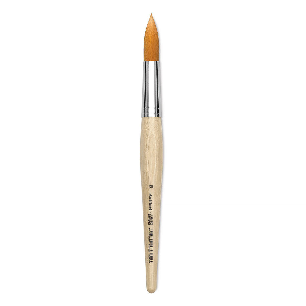 Da Vinci Junior Synthetic Brush - Jumbo Round, Short Handle, Size 30