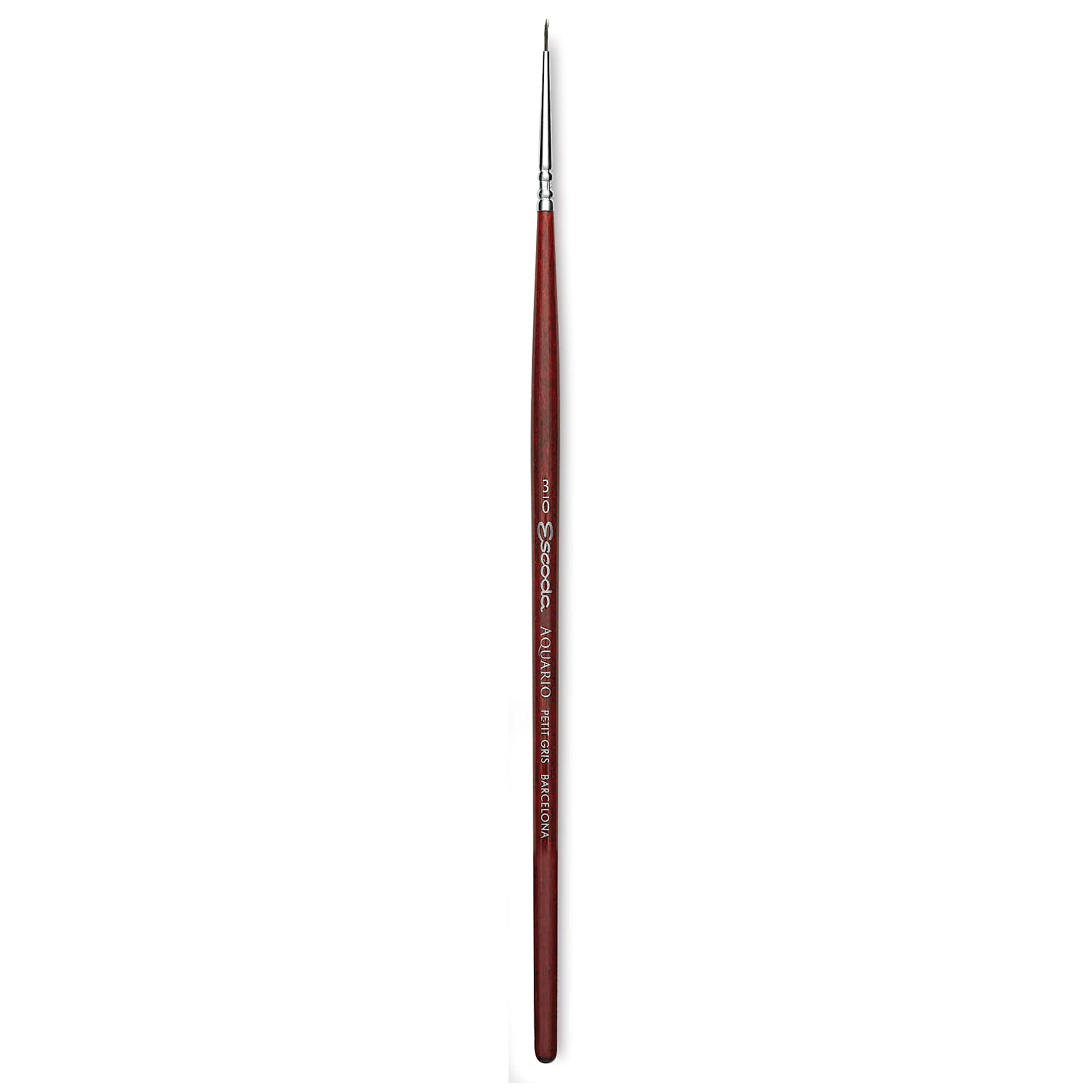 Escoda Aquario Squirrel Hair Brush - Round, Short Handle, Size 3/0