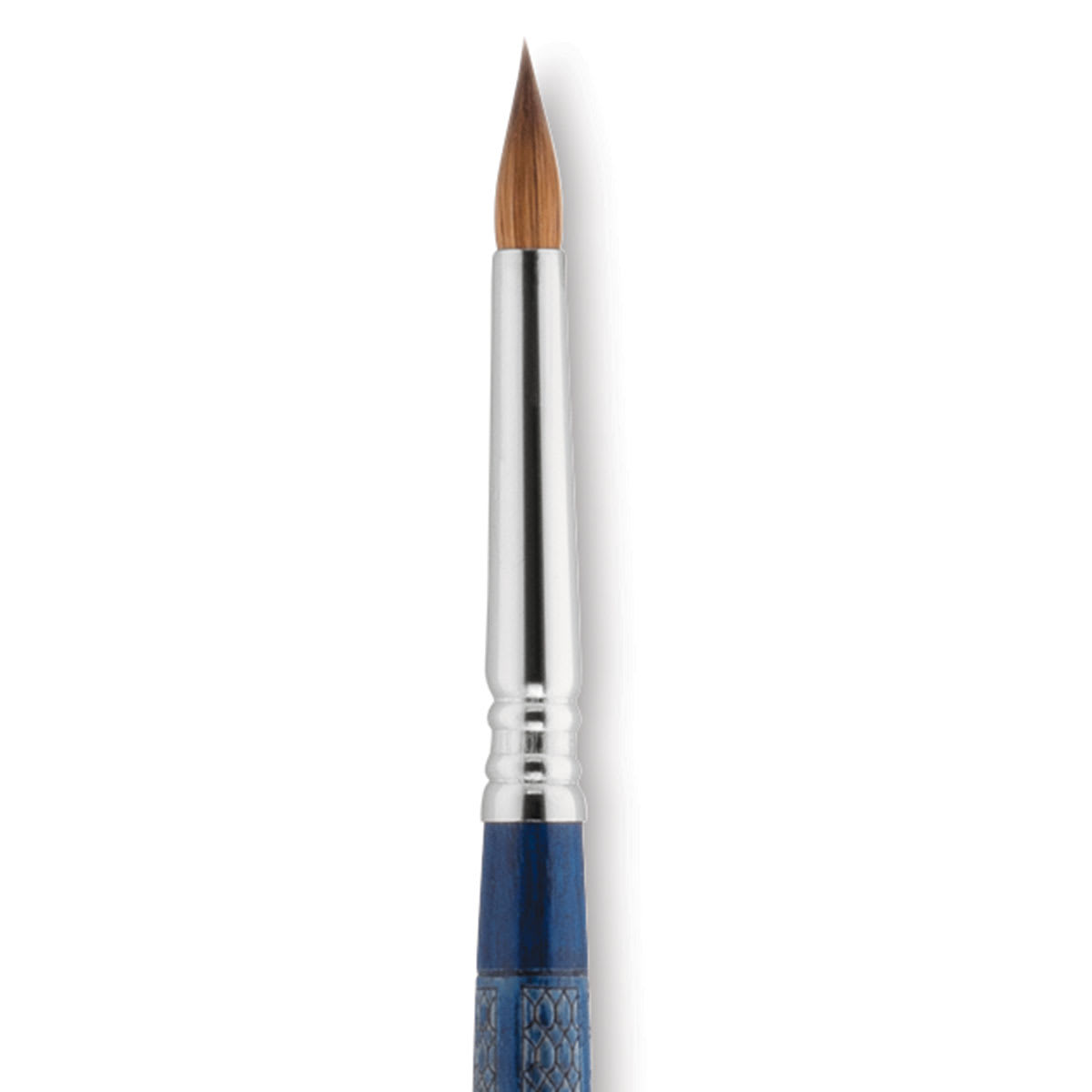 Escoda Optimo Kolinsky Sable Brush - Detailer Round, Short Handle, Size 8 close up
