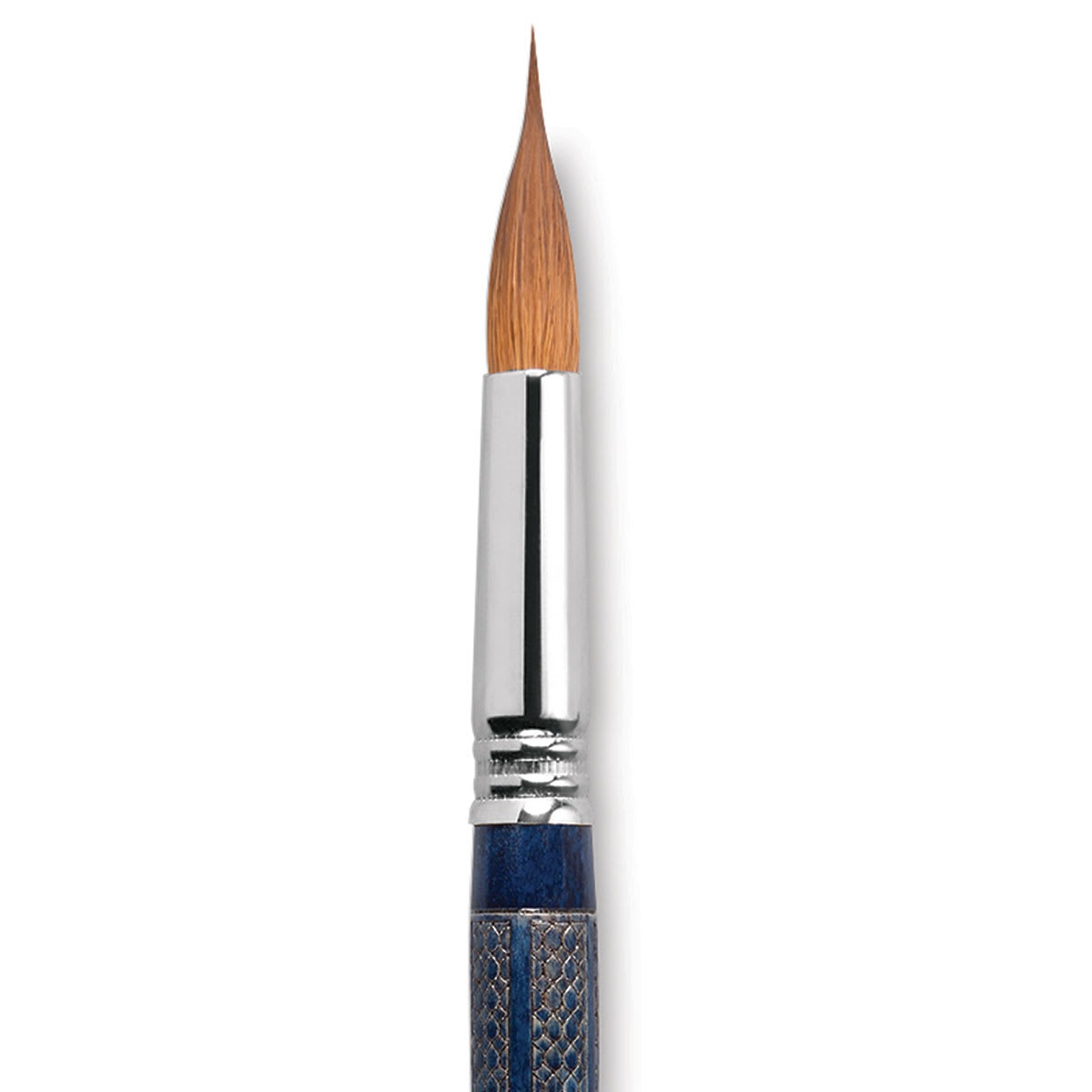 Escoda Optimo Kolinsky Sable Brush - Reservoir Liner, Short Handle, Size 16 close up