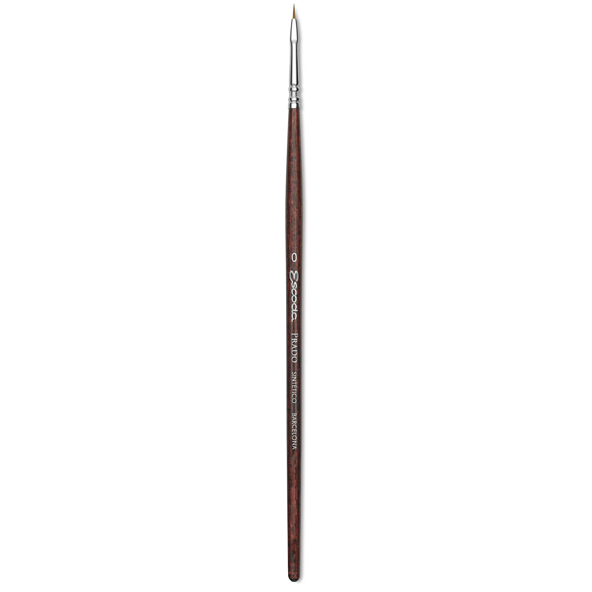 Escoda Prado Tame Synthetic Brush - Bright, Short Handle, Size 0
