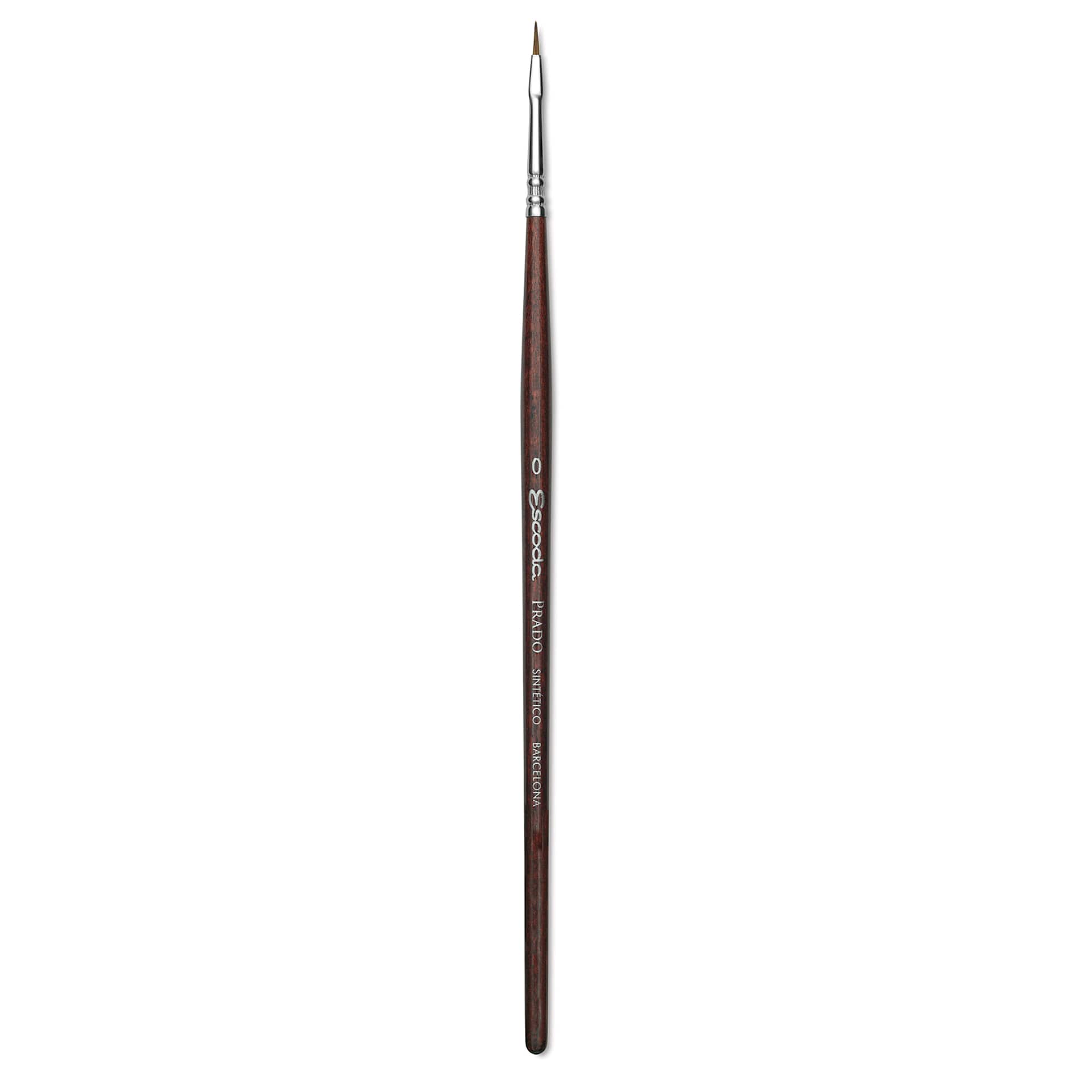 Escoda Prado Tame Synthetic Brush - Filbert, Short Handle, Size 0