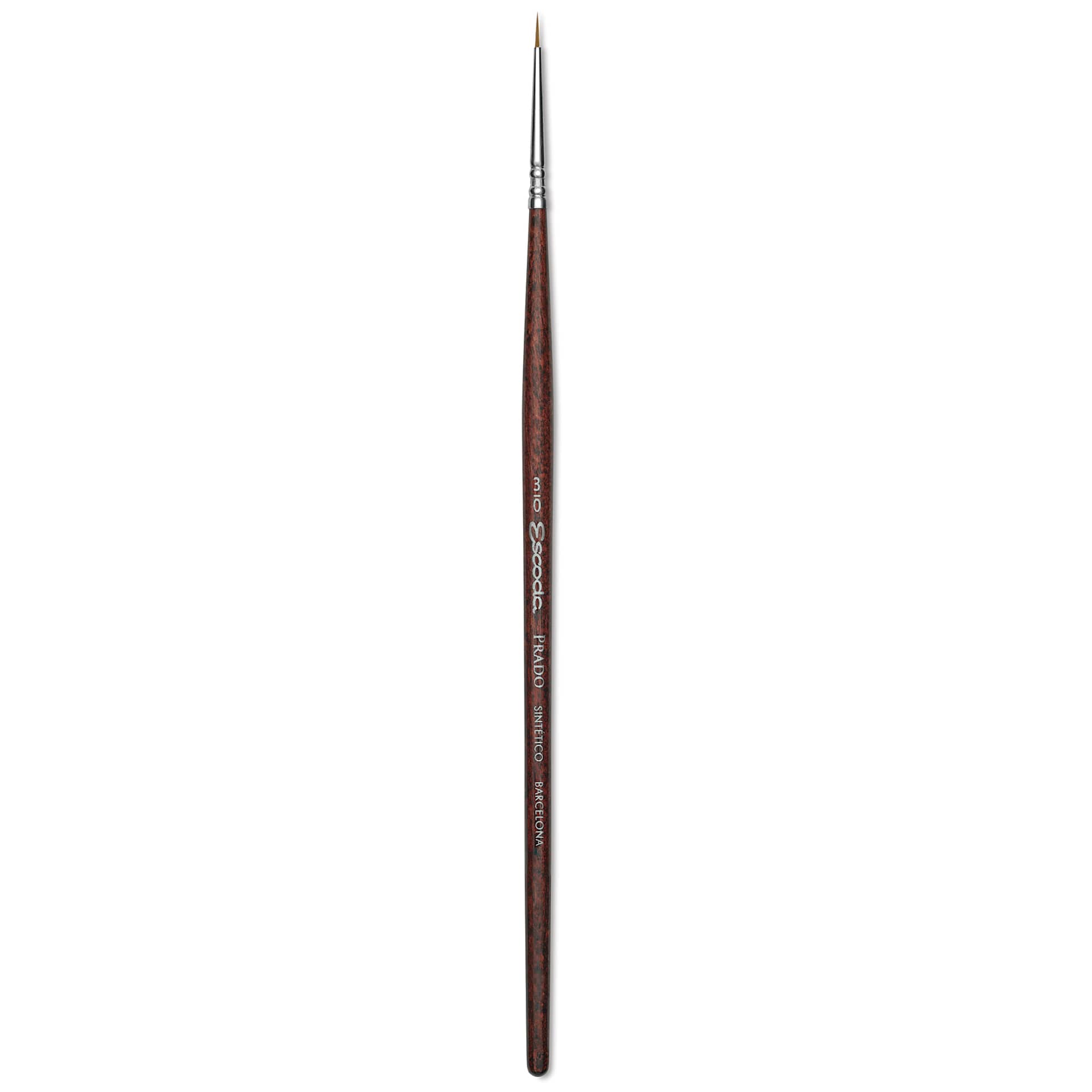Escoda Prado Tame Synthetic Brush - Round, Short Handle, Size 3/0