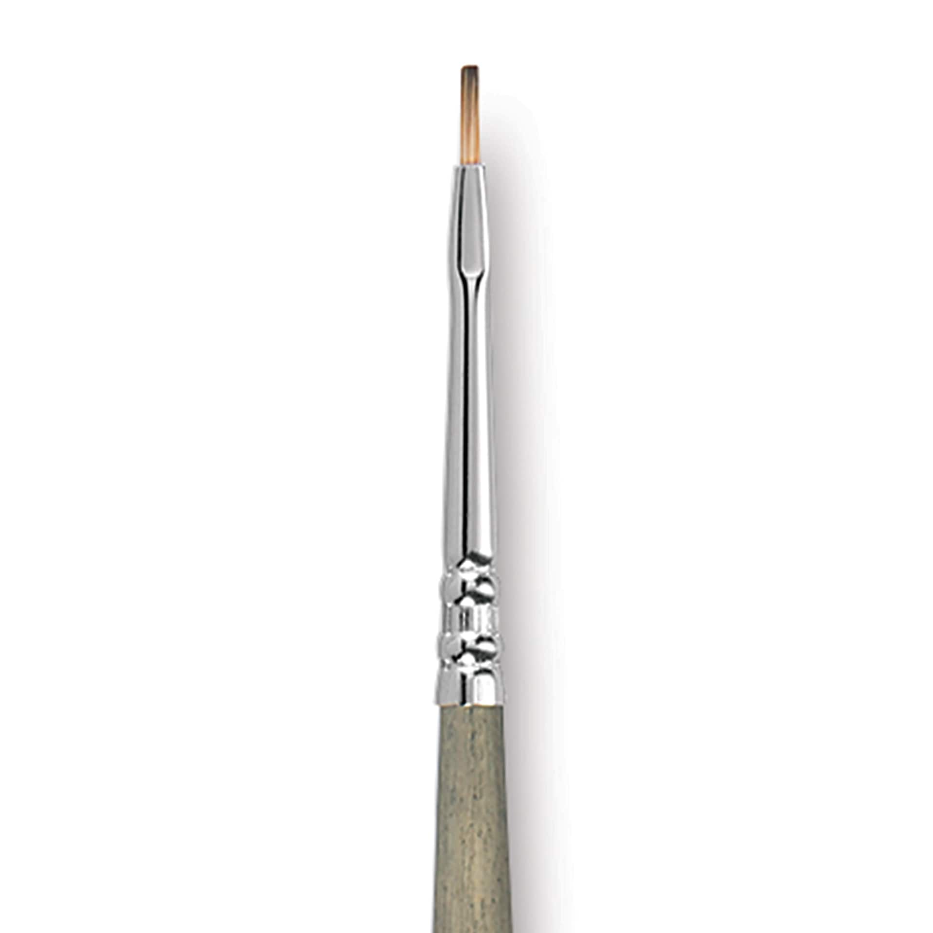 Escoda Tadami Synthetic Mongoose Brush - Bright, Short Handle, Size 0