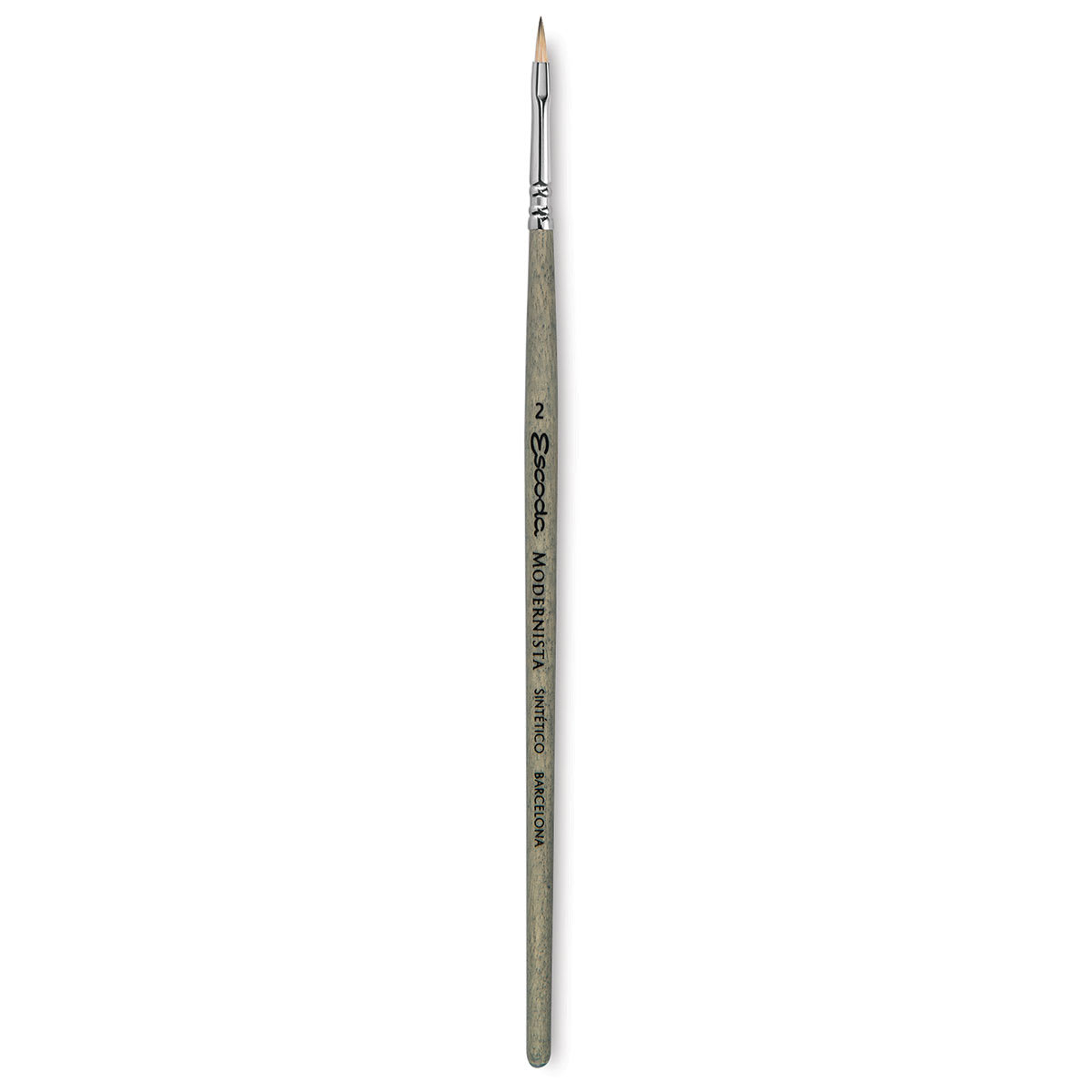 Escoda Tadami Synthetic Mongoose Brush - Filbert, Short Handle, Size 2