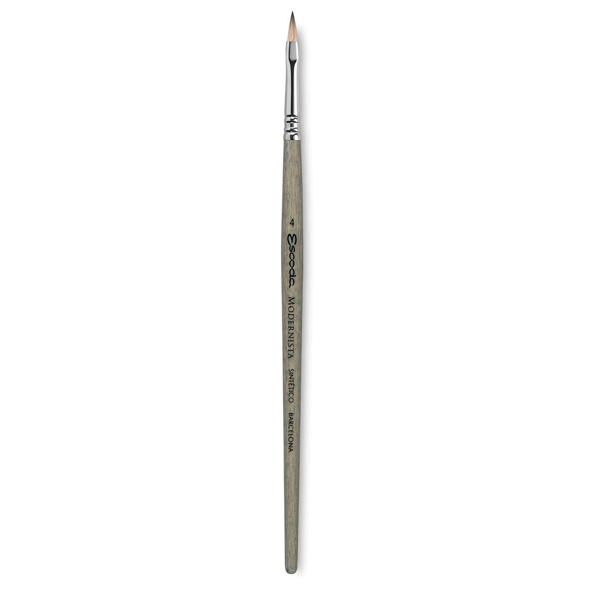 Escoda Tadami Synthetic Mongoose Brush - Filbert, Short Handle, Size 4