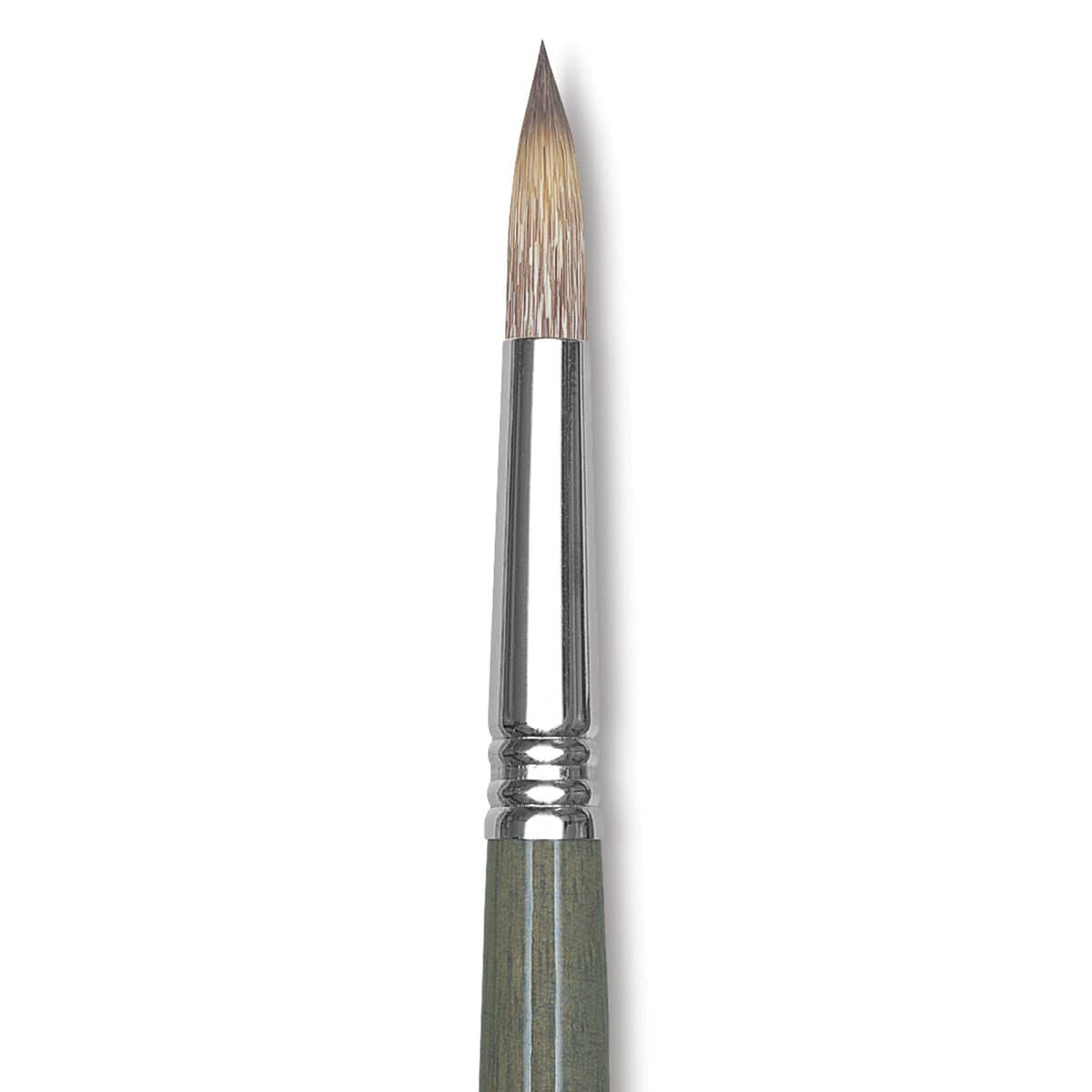 Escoda Tadami Synthetic Mongoose Brush - Round, Short Handle, Size 16