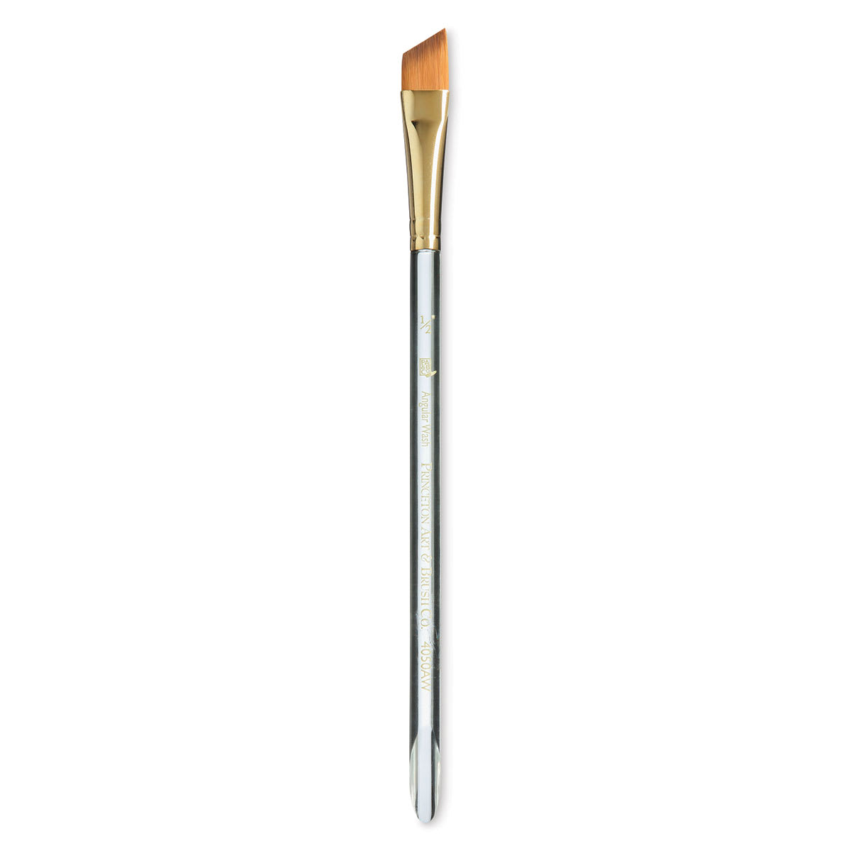 Princeton Heritage Sable Brush - Angular Wash, Short Handle, Size 1/2"