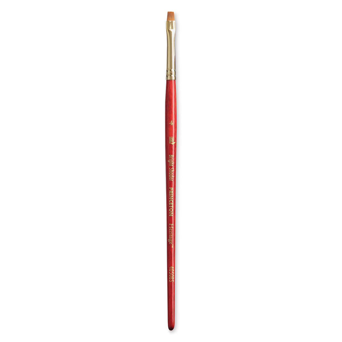 Princeton Heritage Sable Brush - Bright Shader, Short Handle, Size 4