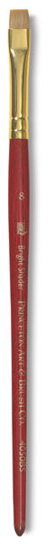 Princeton Heritage Sable Brush - Bright Shader, Short Handle, Size 8