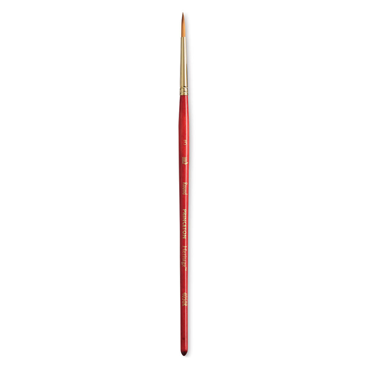 Princeton Heritage Sable Brush - Round, Short Handle, Size 3 Princeton Heritage Sable Brush - Round, Short Handle, Size 3