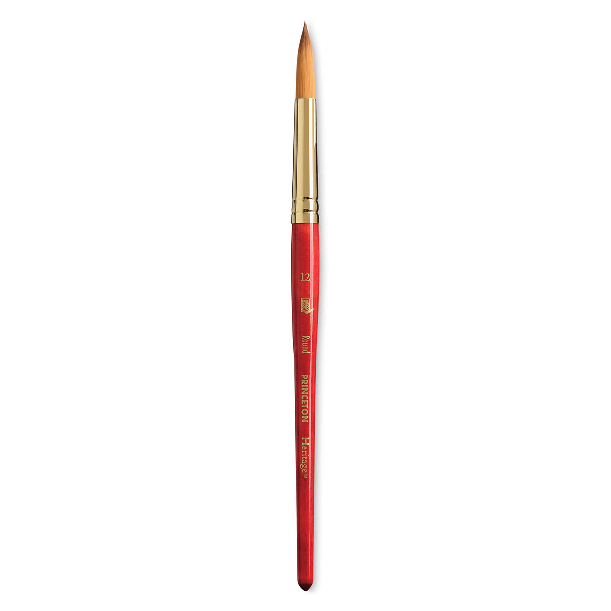 Princeton Heritage Sable Brush - Round, Short Handle, Size 12
