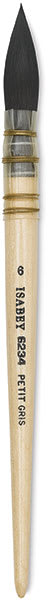 Isabey Original Siberian Blue Squirrel Quill Mop - Size 6 brush