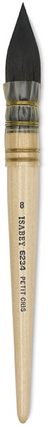 Isabey Original Siberian Blue Squirrel Quill Mop - Size 8 brush