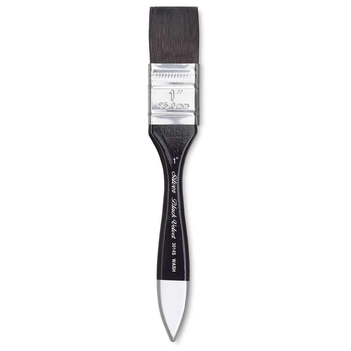 Silver Brush Black Velvet Brush - Wash, Size 1"
