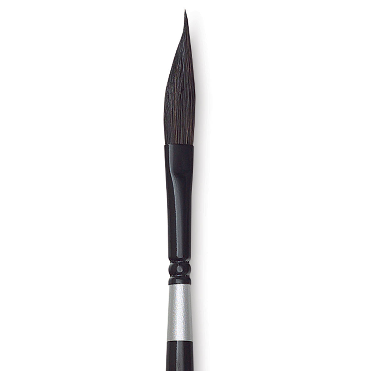 Silver Brush Black Velvet Brush - Striper, Size 1/4" close up