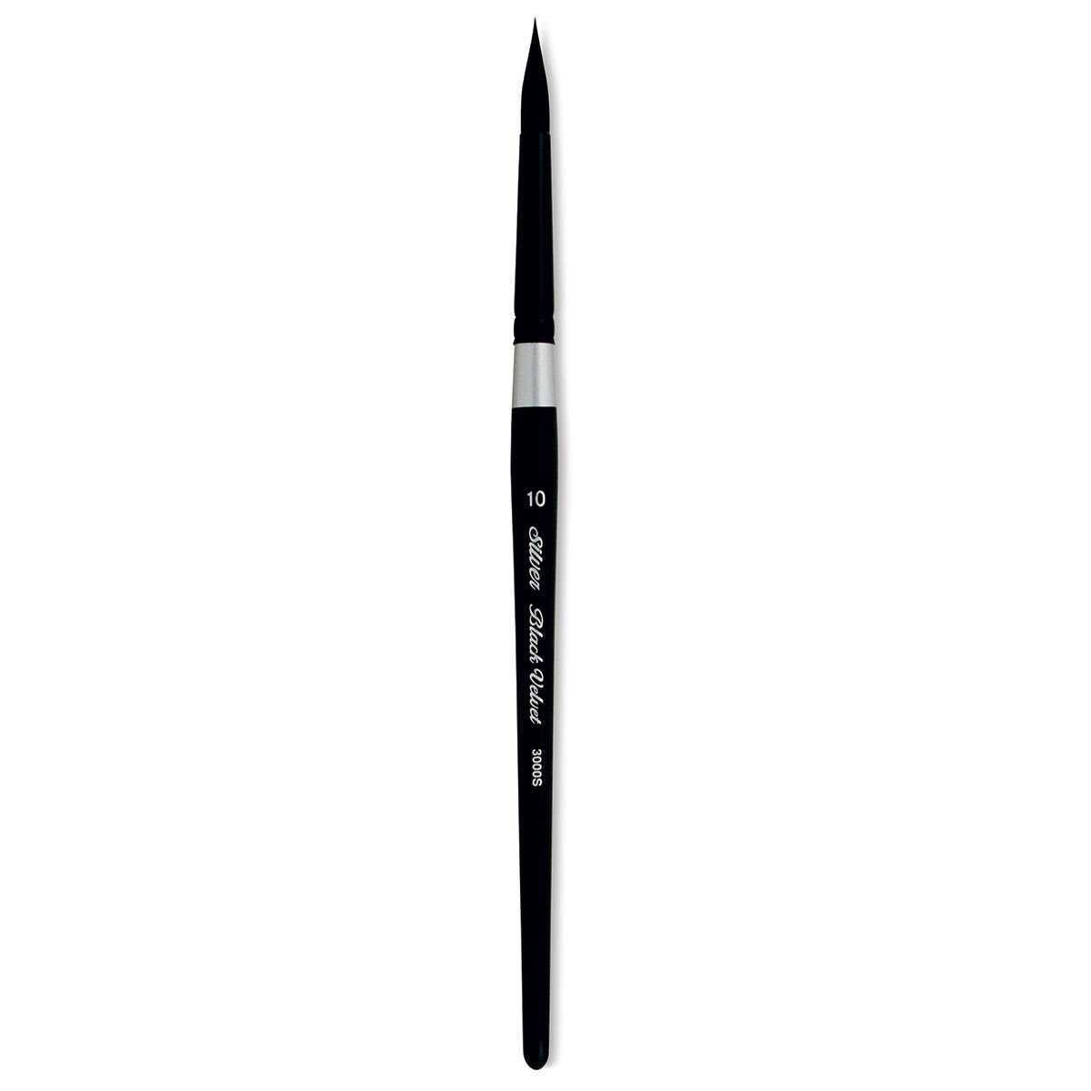 Silver Brush Black Velvet Brush - Round, Size 10