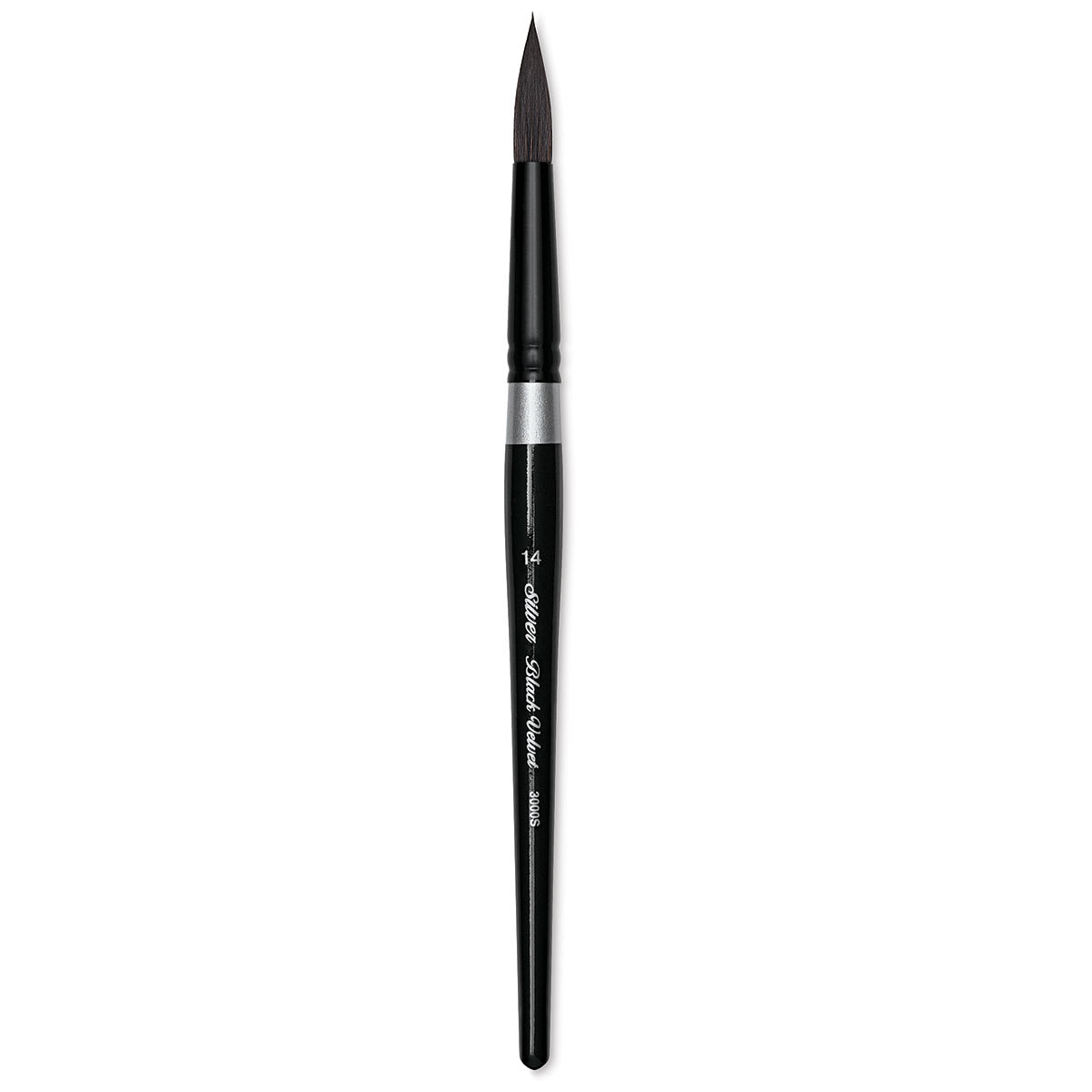 Silver Brush Black Velvet Brush - Round, Size 14