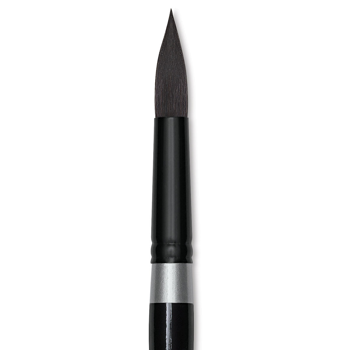 Silver Brush Black Velvet Brush - Round, Size 20 close up