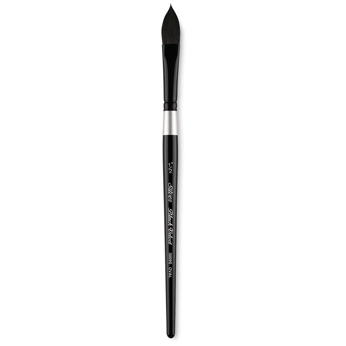 Silver Brush Black Velvet Brush - Oval Wash, Size 1/2"