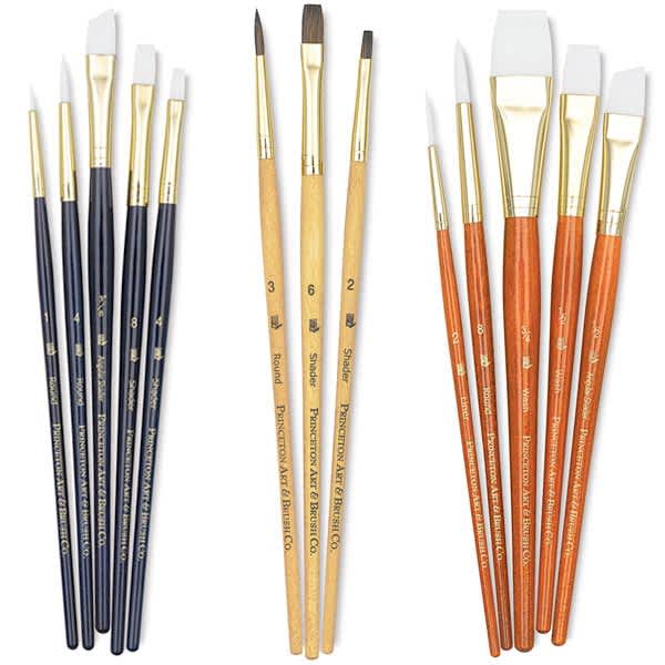 Princeton Real Value Brush Sets. 