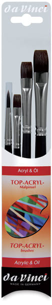 Top Acryl Short Handle, Set of 4