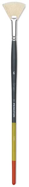 SNAP! Series 9700 Natural Bristle Brushes - Fan Brush shown upright