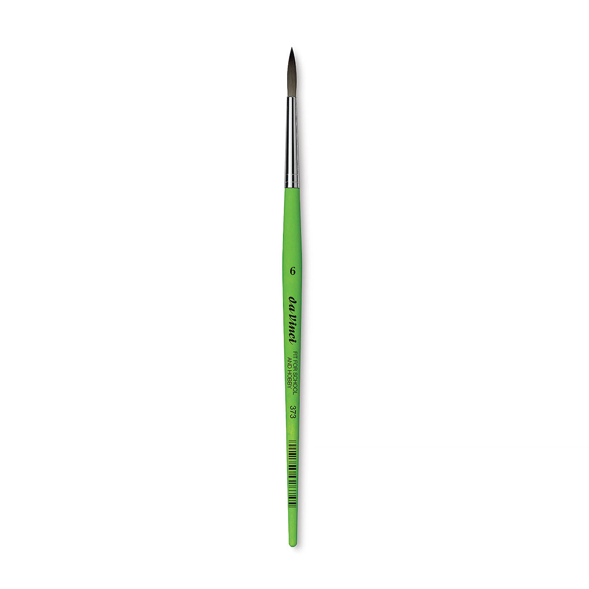 Da Vinci Fit For School & Hobby Brush - Round, Size 6, Short Handle
