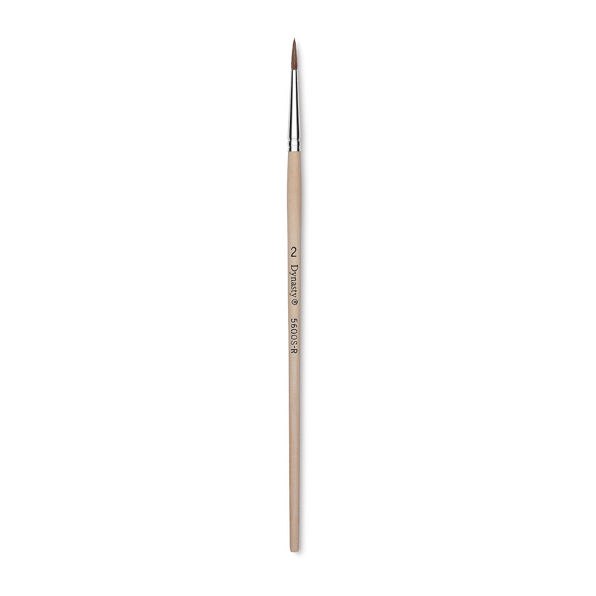 Dynasty Faux Camel Watercolor Brush - Round, Size 2